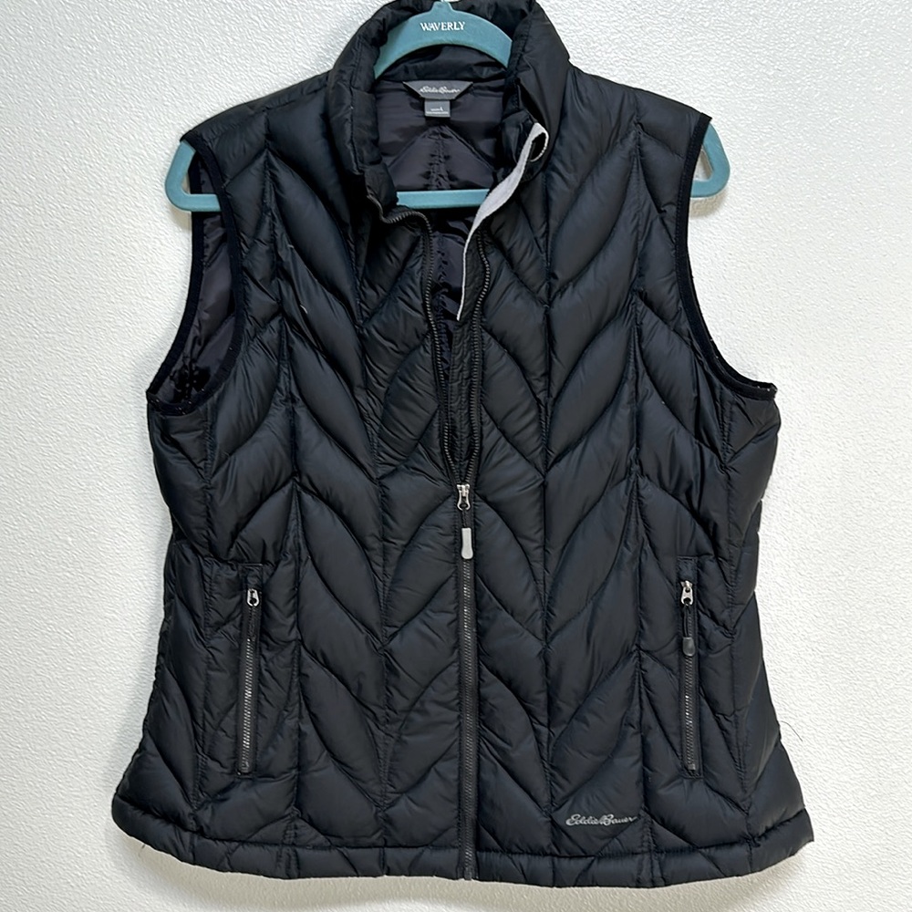 Eddie Bauer Down Vest EUC
